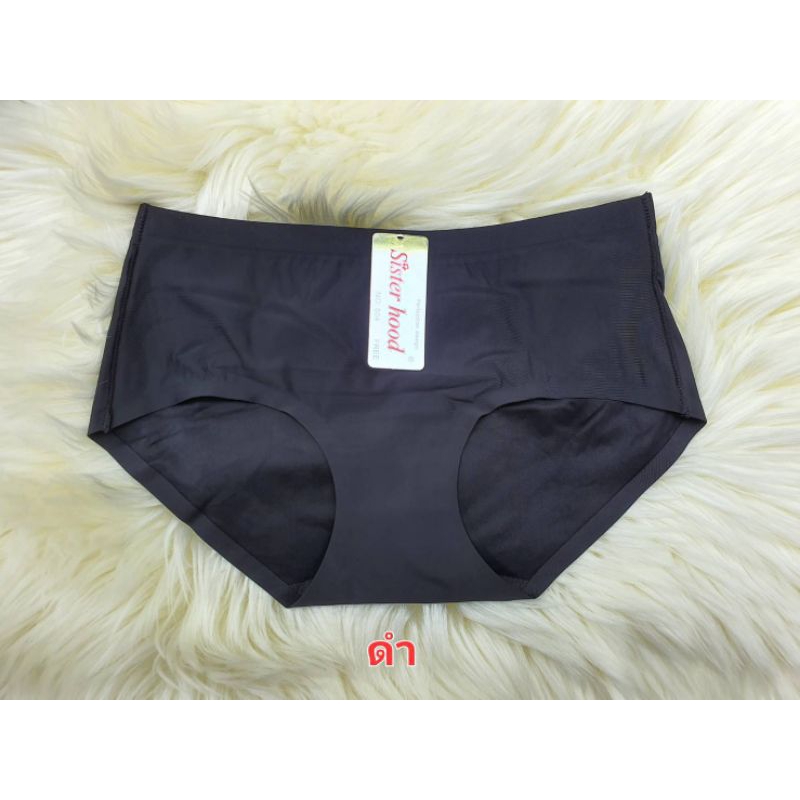 กางเกงในหญิง sister hood 604 ไร้ขอบกระชับเต็มก้นฟรีไซส์ XL - รูปที่ 4