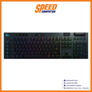 KEYBOARD (คีย์บอร์ด) LOGITECH G913 LIGHTSPEED WIRELESS RGB MIECHANICAL(CLICKY) / By Speed Computer