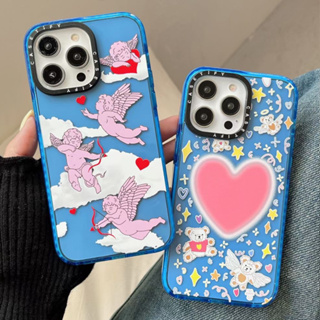 🎁ส่งของขวัญ🎁เคสไอโฟน 11 13 12 Pro Max รูปหัวใจy2k casetify นางฟ้าตัวน้อย กามเทพ เคส for ไอโฟน14 pro max soft case Iphone