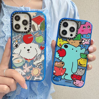 🎁ส่งของขวัญ🎁เคสไอโฟน 11 13 12 Pro Max casetify ลูกสุนัข เคส for ไอโฟน14 pro max soft case Iphone