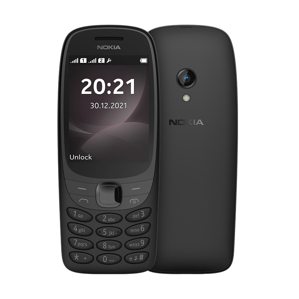 โทรศัพท์ปุ่มกดNOKIA 6310 4G สองซิม โทรศัพท์ปุ่มกด wifi โทรศัพท์สำรอง โทรศัพท์มือถือสำหรับนักเรียน โท