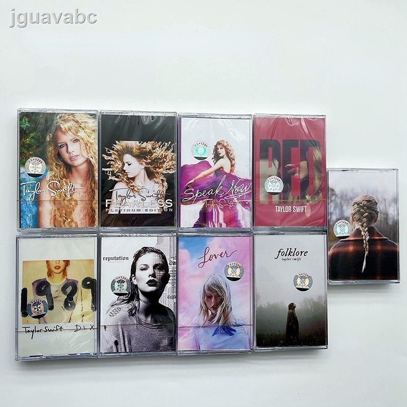 เทปคาสเซ็ท Tape Taylor Swift โรคราน้ำค้าง Taylor Swift Poke Ye Bi Pear Magic Red Pop Sister Brand New Unopened