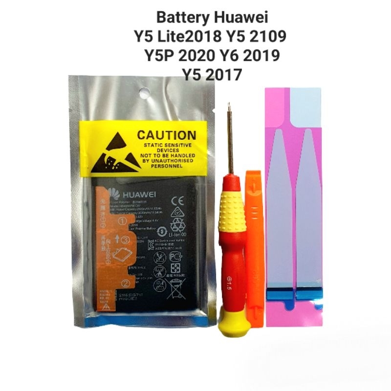 แบตเตอรี่ Battery Huawei Y5 2017 Y5 2018 Y5 2019 Y5P 2020 Y6 2019 Y5 Prime Y5 lite 2018 Model HB405979ECW