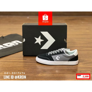 ลิขสิทธิ์แท้ 100%  CONVERSE BOULEVARD COLORBLOCKED CANVAS GREY รองเท้าผ้าใบดาวสีเทาดำ