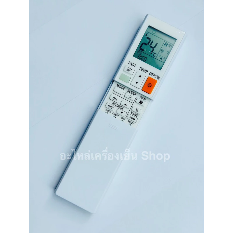 รีโมทแอร์ มิตซู อินเวอร์เตอร์ Mr. SLIM INVERTER 15VF (ไม่มีไฟหน้าจอ/ตัวยาว)