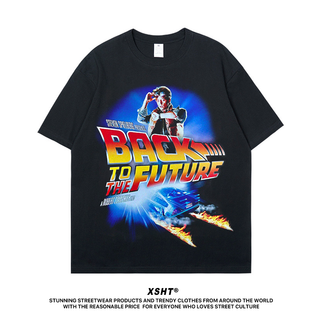 (พร้อมส่ง) เสื้อ Back to the Future Tee T-shirt สินค้าสตรีท