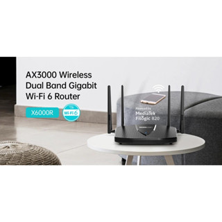 Router TOTOLINK (X6000R) Wireless AX3000 Dual Band Gigabit Wi-Fi 6