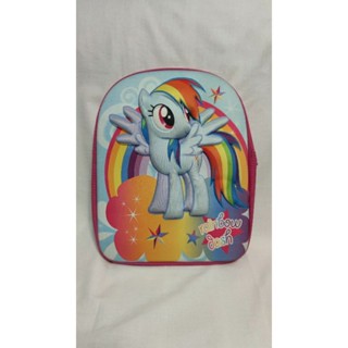 (แท้ 100% UK อังกฤษ) เป้ม้าโพนี่ เรนโบว์แดส 12 นิ้ว เด็กอายุ 3 ปีขึ้นไป Rainbow Dash Backpack for toddler 3+yrs