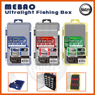 กล่องใส่เหยื่อปลอม MEBAO Ultralight Fishing Box คุณภาพเยี่ยม สาย AJI เหยื่อเล็กๆ ต้องมี พร้อมส่งด่วนๆ🔥