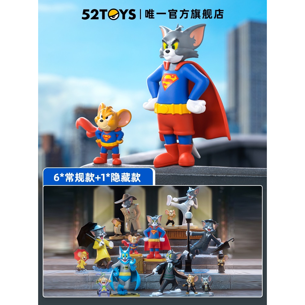 SALE 52TOYS Tom & Jerry Warner Bros 100th ลิขสิทธิ์แท้ กล่องสุ่ม ทอม เจอรี่ ของสะสม ของเล่น Tom and Jerry