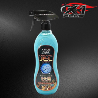 สเปรย์เคลือบสีเอ็กซ์วันพลัสฟิมล์ใยแก้วสูตรเซรามิคเจล X-1Plus Ceramic Jel Spray 9H  650ML.