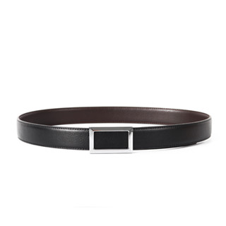 OASIS เข็มขัดหนังผู้ชาย เข็มขัดหนังแท้ รุ่น ABLF-4115 สีดำ