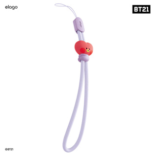 elago X BT21 Lanyard Wirst Strap [7 Styles] สายคล้องสำหรับ AirPods Pro2, Remote, กระเป๋า, พวงกุญแจ