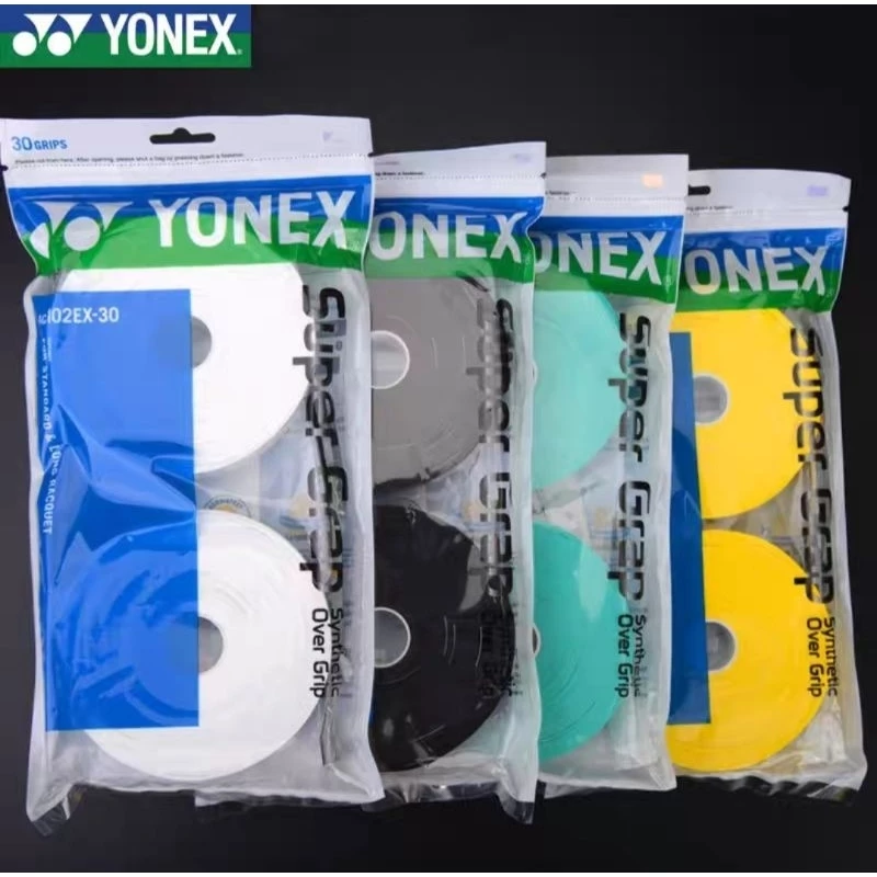 🛒(พร้อมส่ง) YONEX รุ่น AC102EX-30 (แพ็ค 30 ชิ้น) Super Grip กริ๊ปพันด้าม สินค้ารับประกันของแท้ 100%