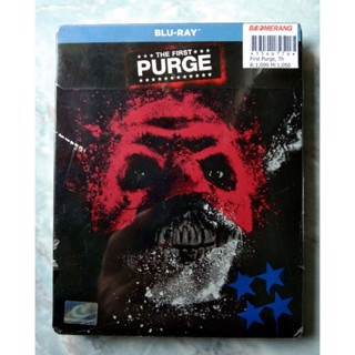 📀 BLU-RAY THE FIRST PURGE STREELBOOK ✨สินค้าใหม่ มือ 1 อยู่ในซีล