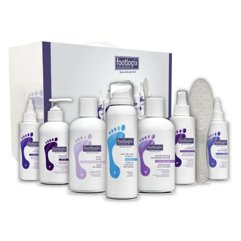 Footlogix Pedicure Set ชุดสปาเท้า ที่ร้านซาลอนชั้นนำเลือกใช้ เพียง 5ขั้นตอน จบทุกปัญหาเท้าเสีย