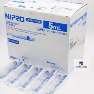 NIPRO  ไซริ้ง 3-5-10-20ml