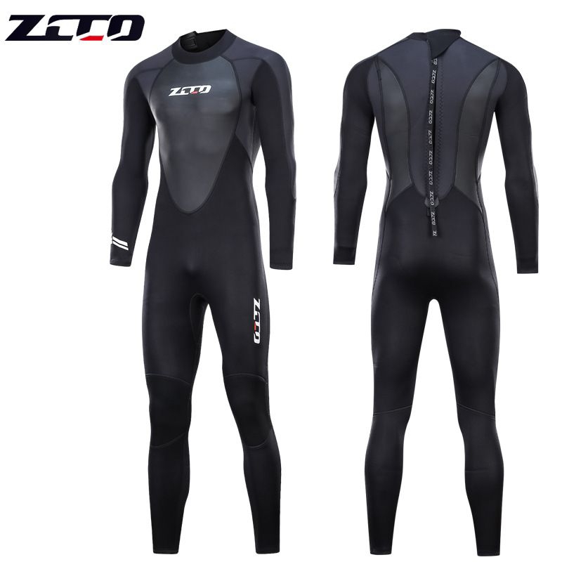 Wetsuit ยี่ห้อ Zcco for scuba diving 3 mm. เวทสูทสำหรับดำน้ำลึก หนา 3mm