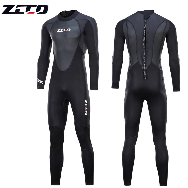 Wetsuit ยี่ห้อ Zcco for scuba diving 3 mm. เวทสูทสำหรับดำน้ำลึก หนา 3mm