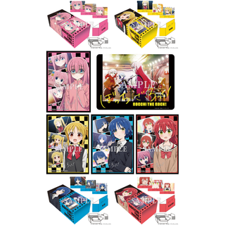 Illustration Sleeve &amp; Card Box &amp; Play Mat NT Bocchi the Rock! : Hitori Gotou, Nijika Ijichi, Ryou Yamada, Ikuyo Kita