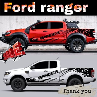 A-401 sticker ford rangerสติ๊กเกอร์ติดรถford​range สติ๊กเกอร์​ข้างประตู​ สติ๊กเกอร์​รถกระบะ สติ๊กเกอร์​ลายโคลน