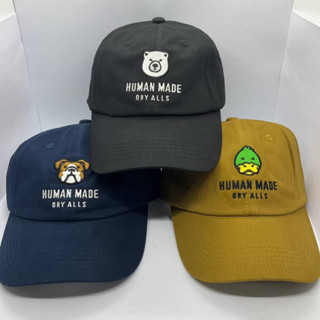 Human Made Dog Twill Cap in Blue หมวกแบรนด์สัญชาติญี่ปุ่น ปักลายสุดคลาสสิค