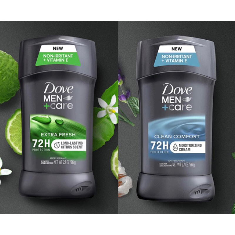 ล็อตใหม่ exp 2027 ทารักแร้ โดฟ ลดเหงื่อและระงับกลิ่นกาย Dove Men+Care Antiperspirant Deodorant Stick