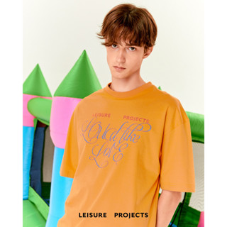 (LEISURE PROJECTS)  "LOUD LIKE LOVE" OVERSIZE T-SHIRT เสื้อยืดเเขนสั้นทรง oversize