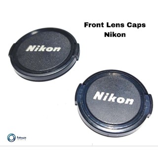 ฝาครอบเลนส์ ปิดหน้าเลนส์ ยี่ห้อ Nikon ขนาด52mm 58mm 62mm 72mm 77mmแท้ จากญี่ปุ่น