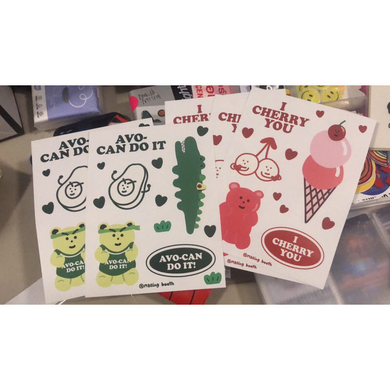 สติกเกอร์ malling booth
