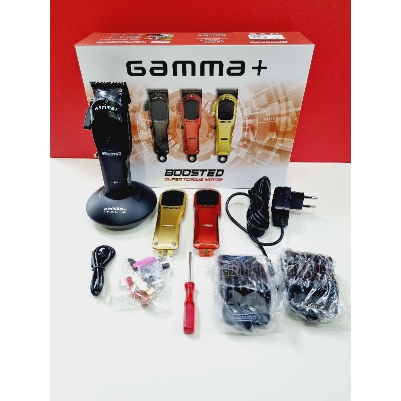 สินค้าพรี-ออเดอร์ 25-30วัน ปัตตาเลี่ยน ตัวตัด Gamma+ Boosted สีดำ มีฝาเปลี่ยนให้ 2 ชิ้น พร้อมแท่นชาร