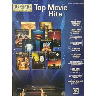 10 FOR 10 SHEET MUSIC - TOP MOVIE HITS PVC (ALF)038081336497