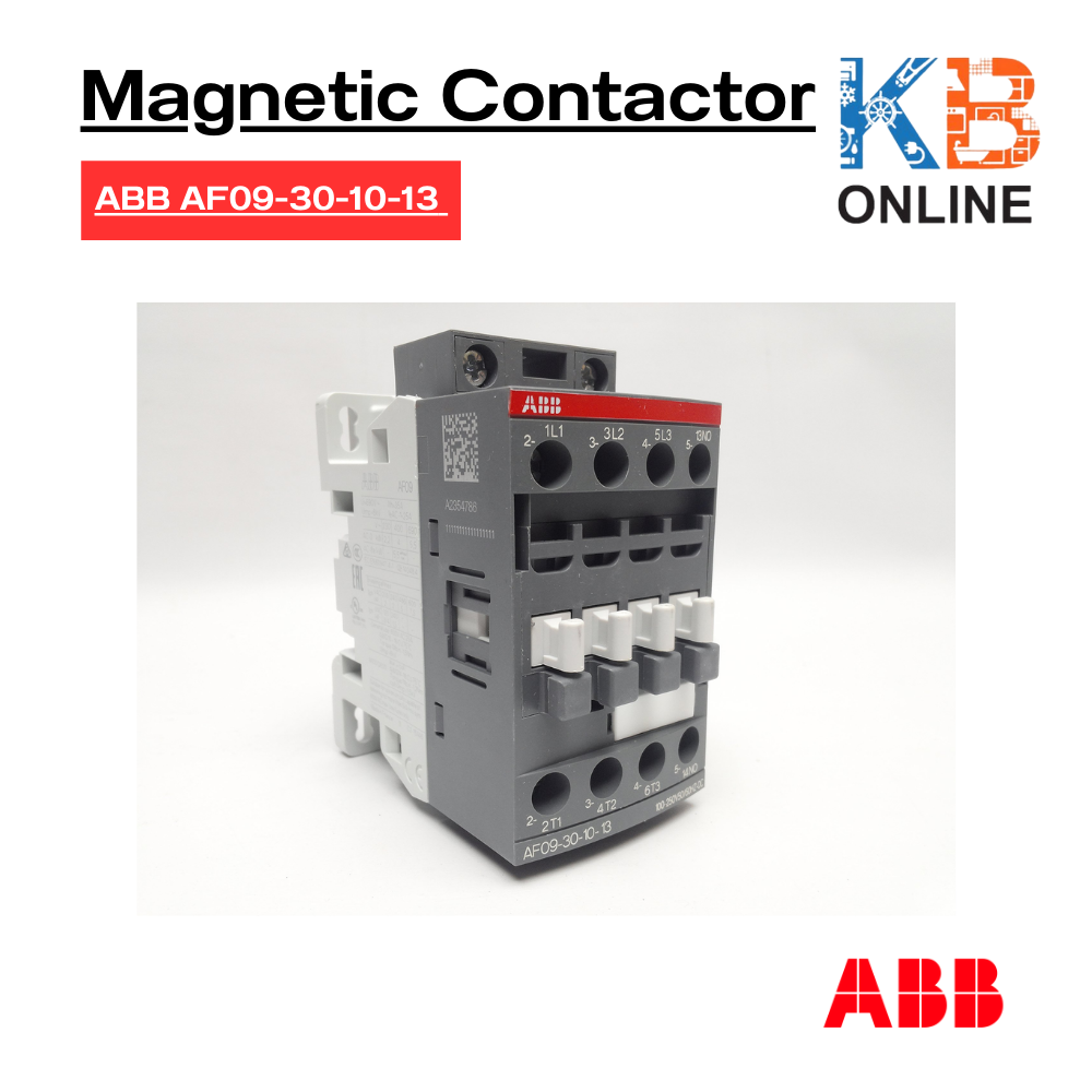 ABB AF09-30-10-13 IEC Magnetic Contactor,AF09-30-10/(1NO)220V