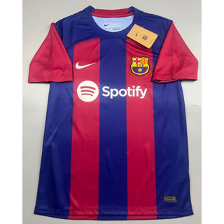 เสื้อบอล แฟนบอล บาร์เซโลน่า เหย้า 2023-24 Barcelona Home 2023