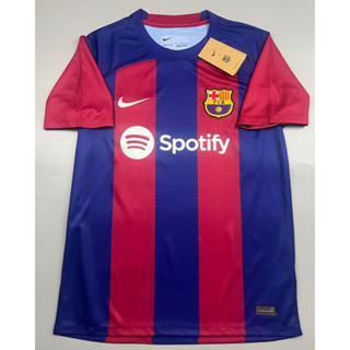 เสื้อบอล แฟนบอล บาร์เซโลน่า เหย้า 2023-24 Barcelona Home 2023