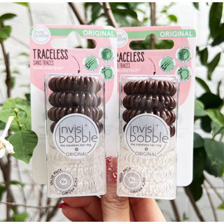 Invisibobble Original Traceless Spiral Hair Ties - Pack of 8  เส้น ต่อกล่อง