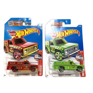 Hotwheels HW Rapid Responder รถดับเพลิง งานปีเก่า 2016