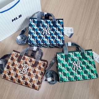 ✴️ แท้ 💯% MLB Cube Monogram S-Tote Bag