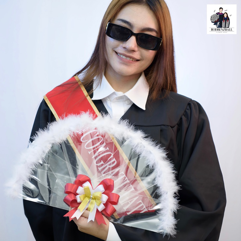 พัดธนบัตร ใส่เงิน แบงก์ 10 ใบ ติดขึ้นมิ้ง ของขวัญรับปริญญา ของขวัญปัจฉิม ของขวัญบัณฑิต - รูปที่ 2