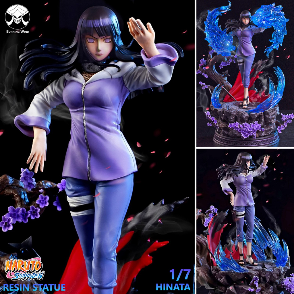 ของแท้ งานเรซิ่น BW Studio Naruto Shippuden นารูโตะ ชิปปุเดง ตำนานวายุสลาตัน Hyuga Hinata Byakugan ฮ