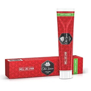 Old Spice Lather Shaving Cream Fresh Lime -70g (โฟมโกนหนวด)