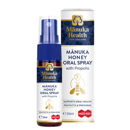Manuka Honey Oral Spray 20 ml สเปรย์ทำความสะอาดปาก มานูก้า ฮันนี่