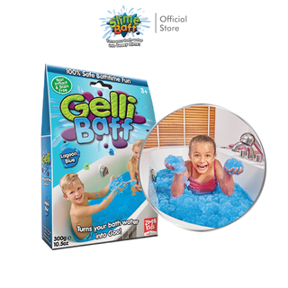 GELLI BAFF ผงทำเจลลี่ในอ่างน้ำ ของแท้ผลิตในอังกฤษ เปลี่ยนน้ำธรรมดาเป็นเจลลี่สีสันสดใส นอนแช่ได้ ปลอดภัย ไม่ระคายผิวเด็ก