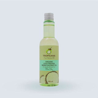 Tropicana Organic Coconut Oil for Skin&amp;Hair (100ml)น้ำมันมะพร้าวบริสุทธิ์สกัดเย็นออร์แกนิก