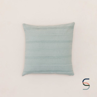 SARABARN Canvas Cushion Cover | ปลอกหมอน ปลอกหมอนทรงสี่เหลี่ยม ปลอกหมอนสีเขียว