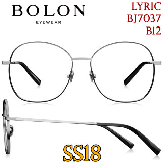 SS18 BOLON กรอบแว่นสายตา รุ่น LYRIC BJ7037 B12 [Metal] แว่นของญาญ่า แว่นของเจเจ โบลอน แว่นสายตา สายตาสั้น สายตายาว สายตา