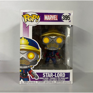 Funko Pop Star Lord Marvel Guardians Of The Galaxy Exclusive 395