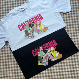 เสื้อยืด Oversize [Mickey California]🐣 42-44”