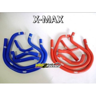 สายหม้อน้ำ X-max X-max300 สายยางหม้อน้ำ SAMCO เกรดพรีเมี่ยม อย่างดีหนาเส้นใยแข็นแรงแน่นอน