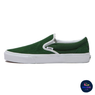 [ของแท้ ส่งฟรี จากไทย] VANS CLASSIC SLIP-ON - VANS CLUB GREEN/WHITE